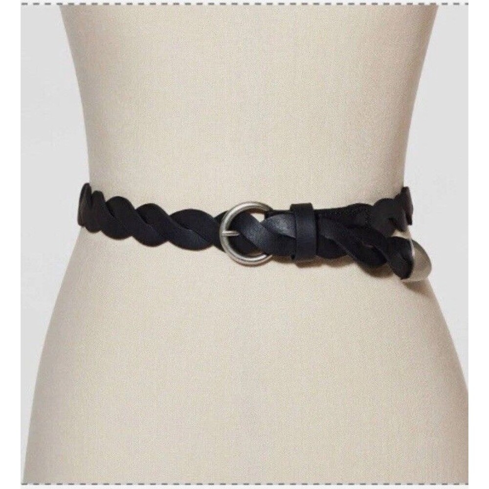 Universal Thread Women's Rope Belt Adjustable Small Black 100% Polyurethane (NB)